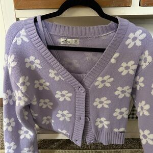 Cardigan and matching tank top